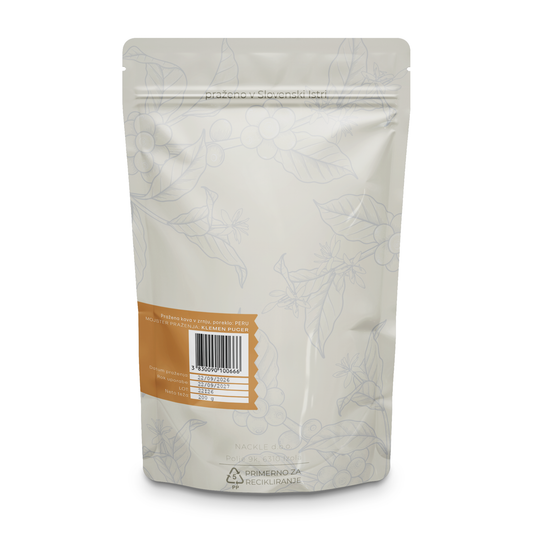PERU Las Mishas #1 ORGANIC, Srednje Praženje