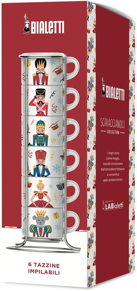 Set tazze BIALETTI, SCHIACCIANOCI
