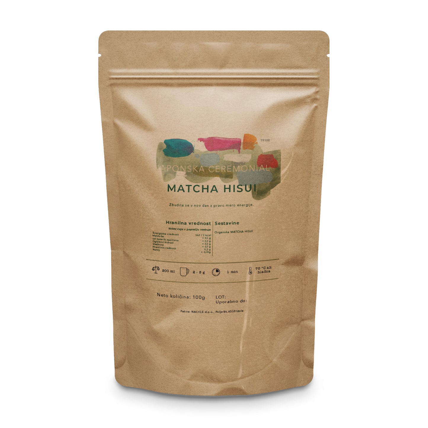 Matcha de cérémonie japonais "Hisui"