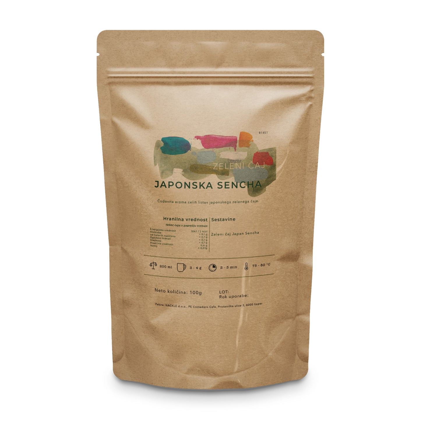 THÉ VERT SENCHA JAPONAIS