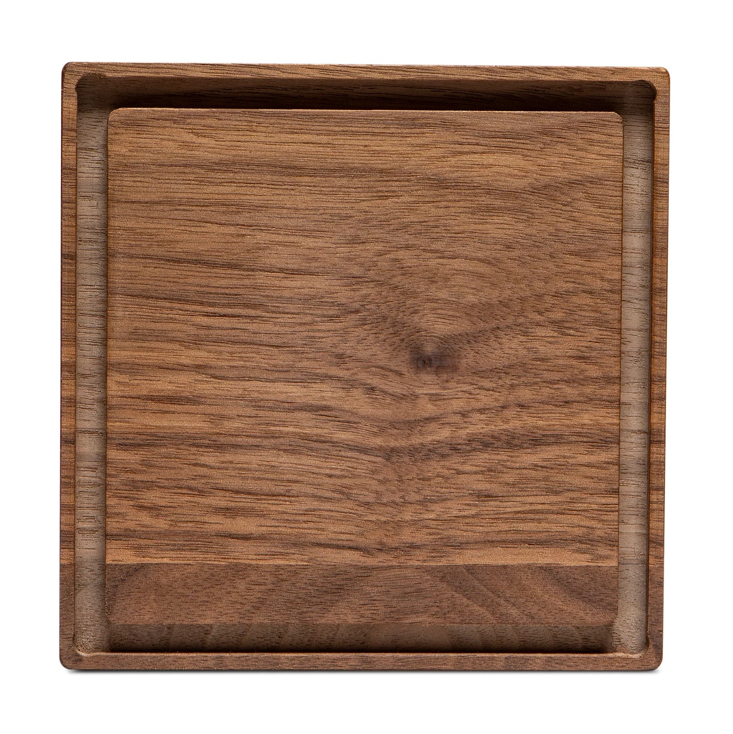 EUREKA Mignon Couvercle de Trémie en Bois - Noyer