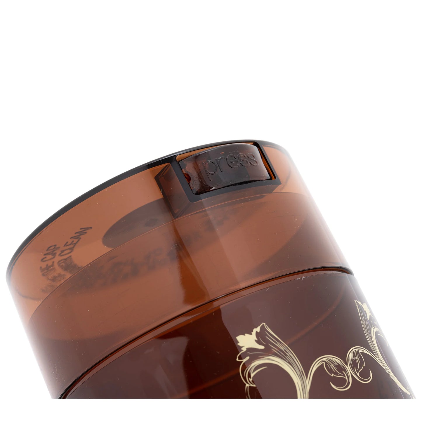 Récipient sous vide pour conserver le café, 250g, couleur ambre