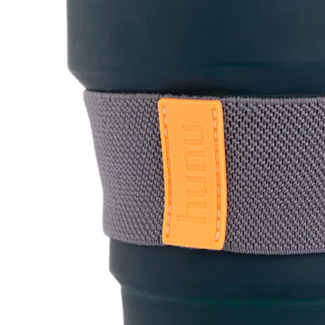 HUNU Mug réutilisable/pliable, 16 oz. Océan