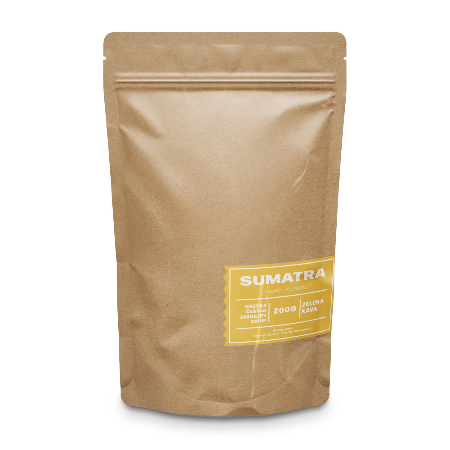SUMATRA, Regina Ketiara: CAFFÈ VERDE