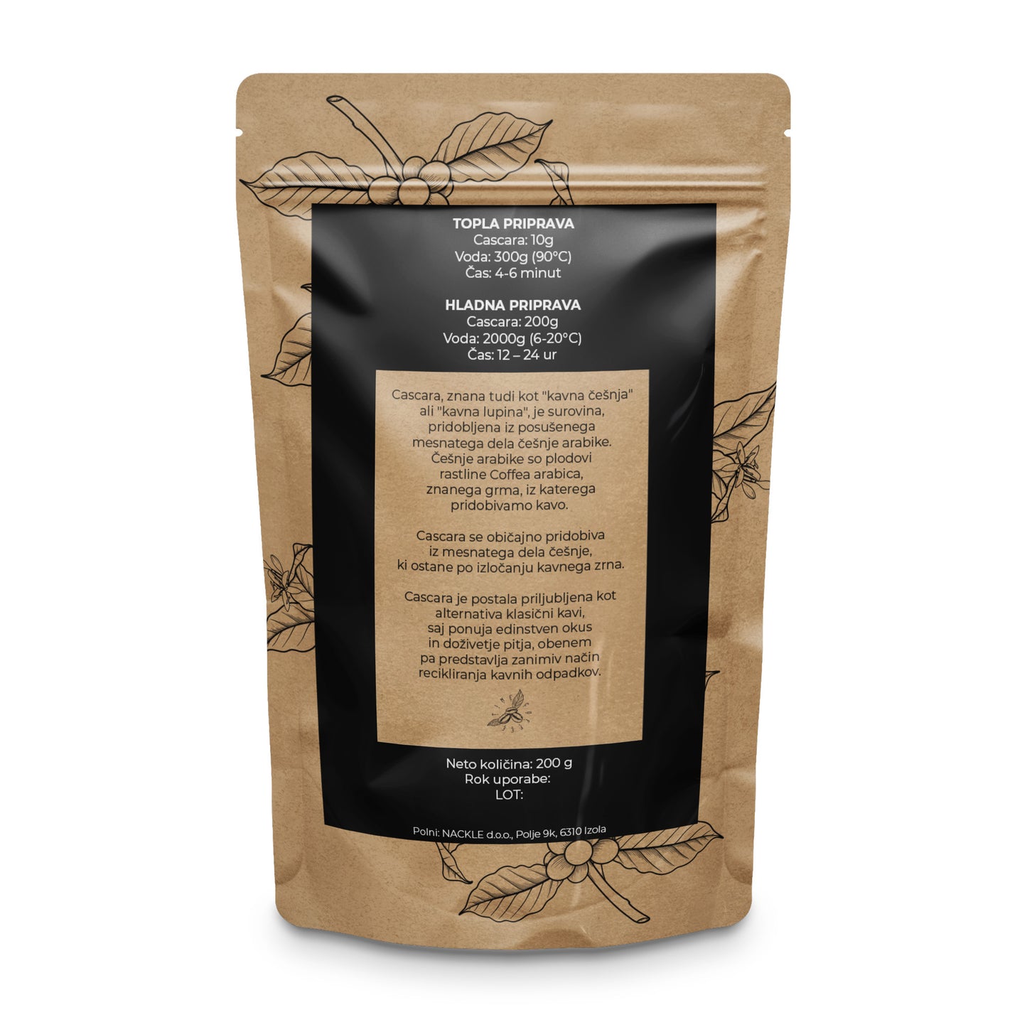 BOLIVIE Cascara