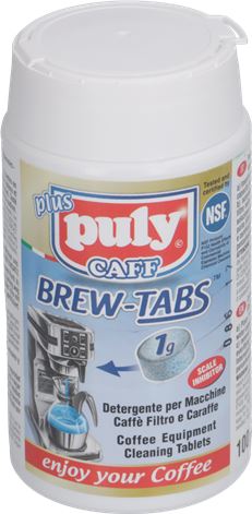Puly Caff Brew Kaffeemaschinenreiniger, 100 Stück - 1g