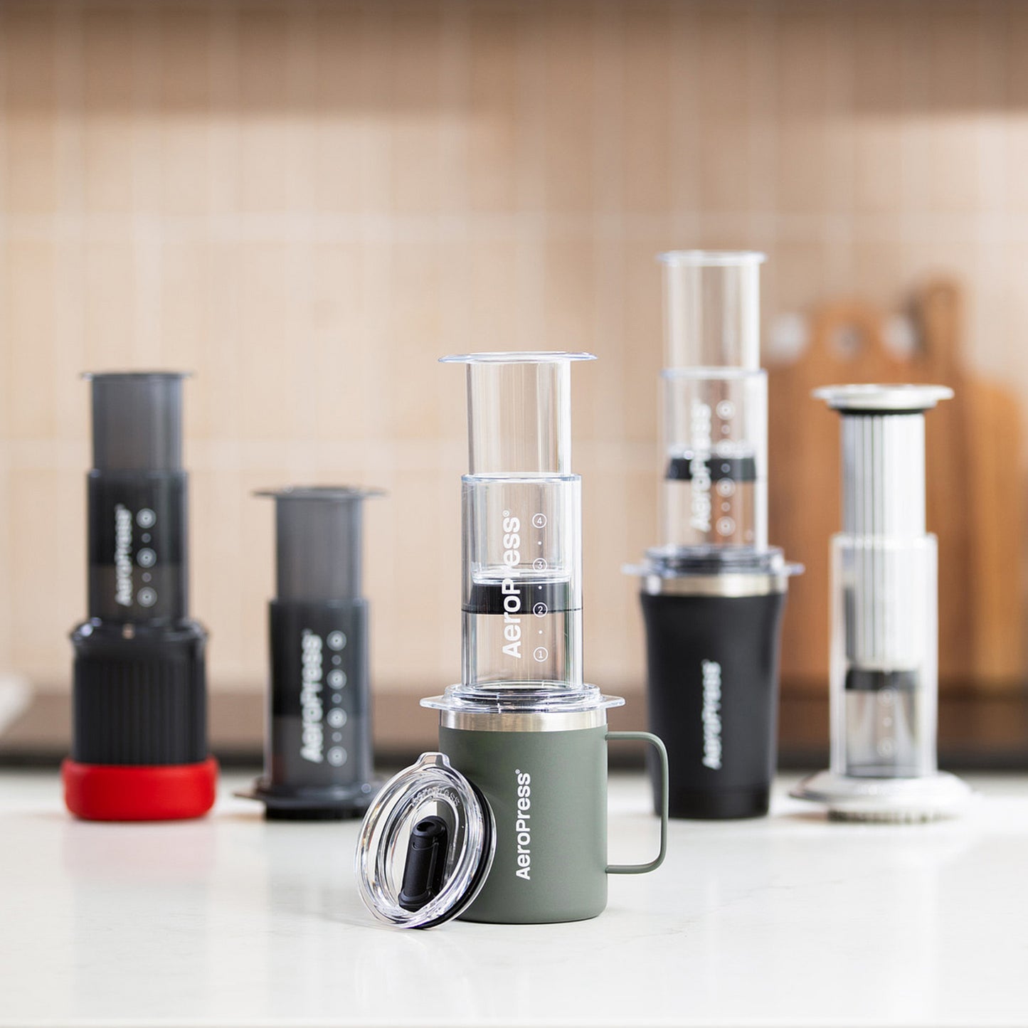 Tasse à café de voyage Aeropress – Cream