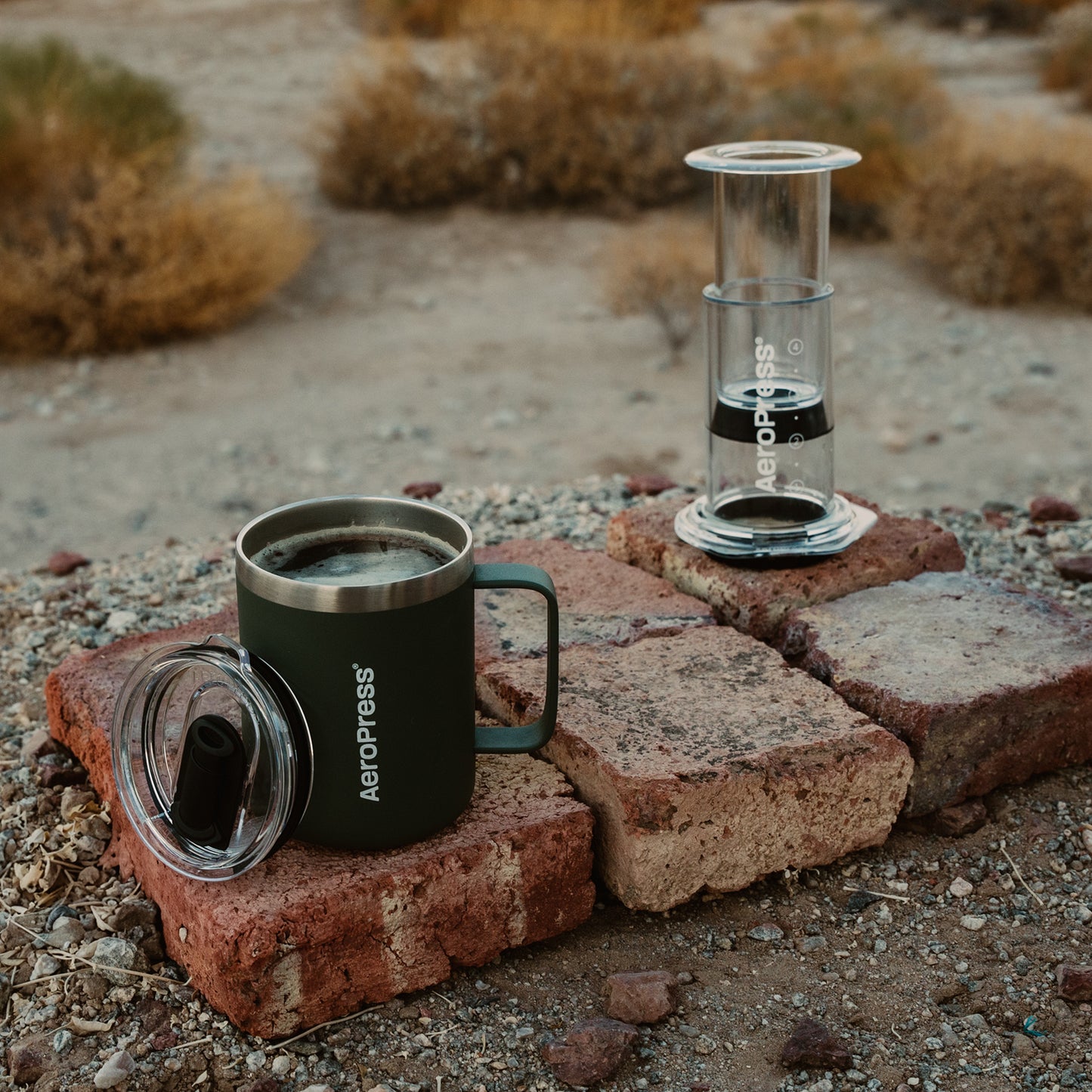 Tasse à café de voyage Aeropress – Cream