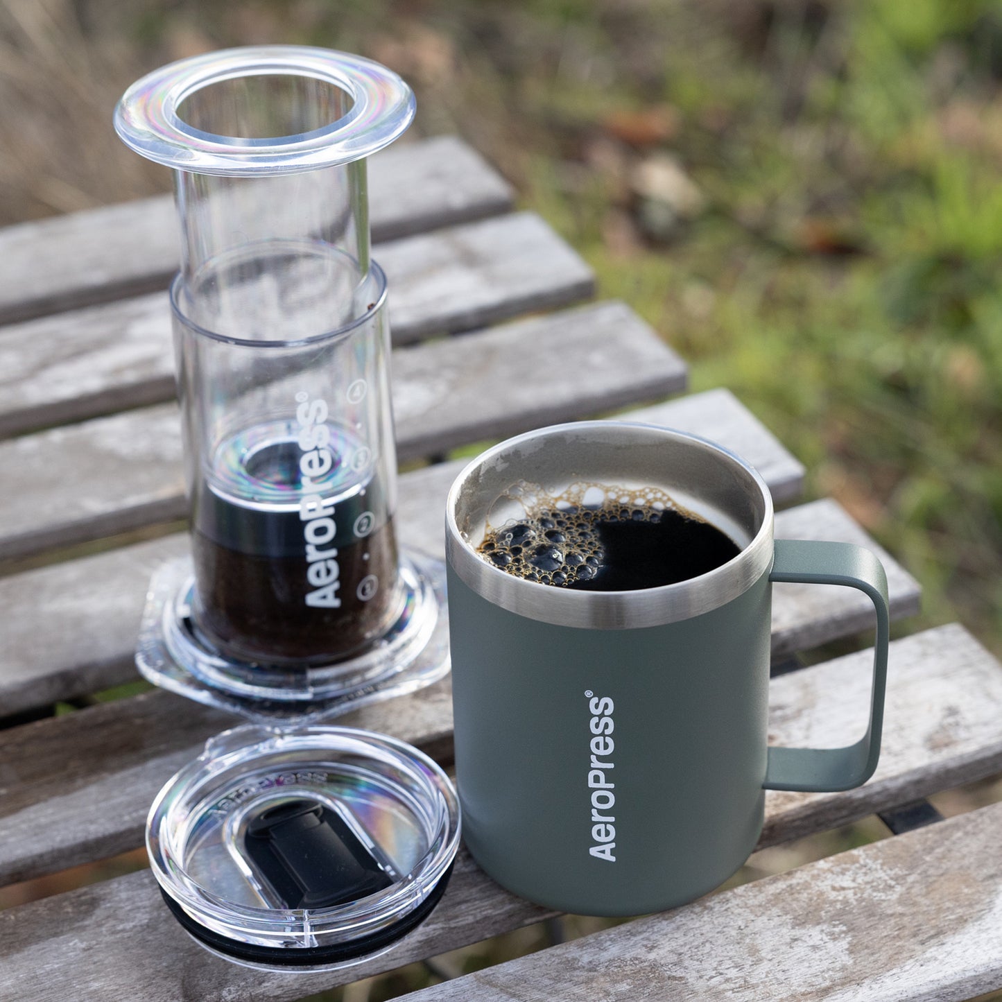 Tasse à café de voyage Aeropress – Cream