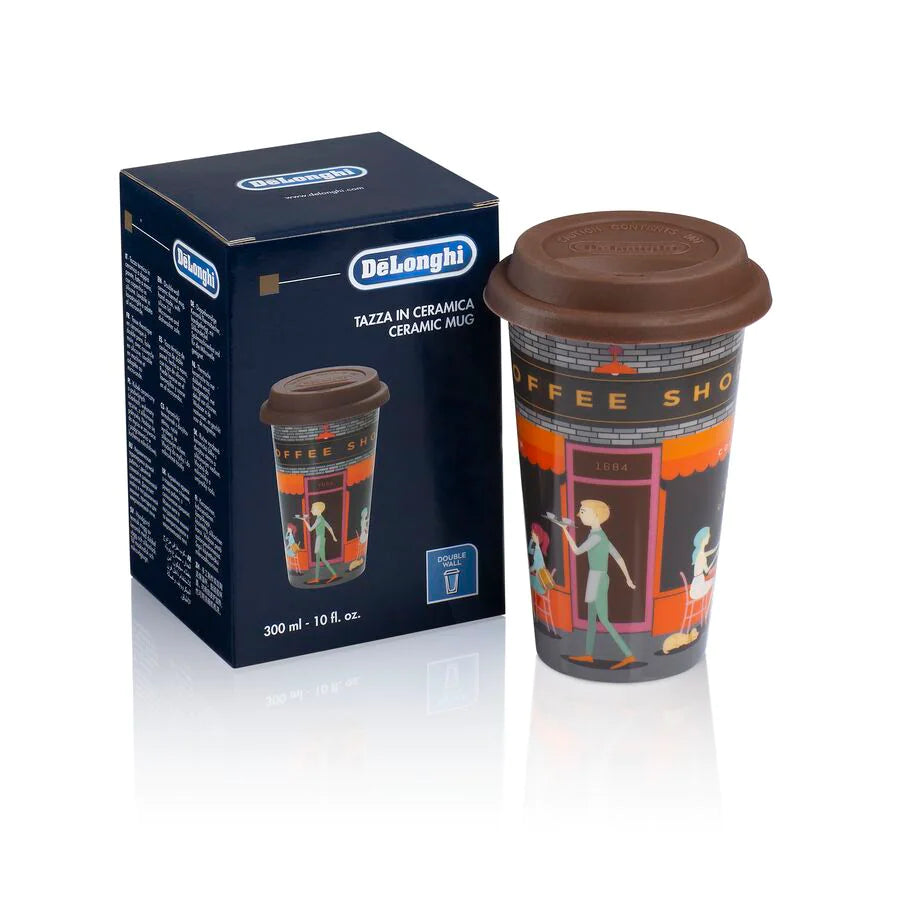 Tasse thermos en céramique Delonghi CAFÉ
