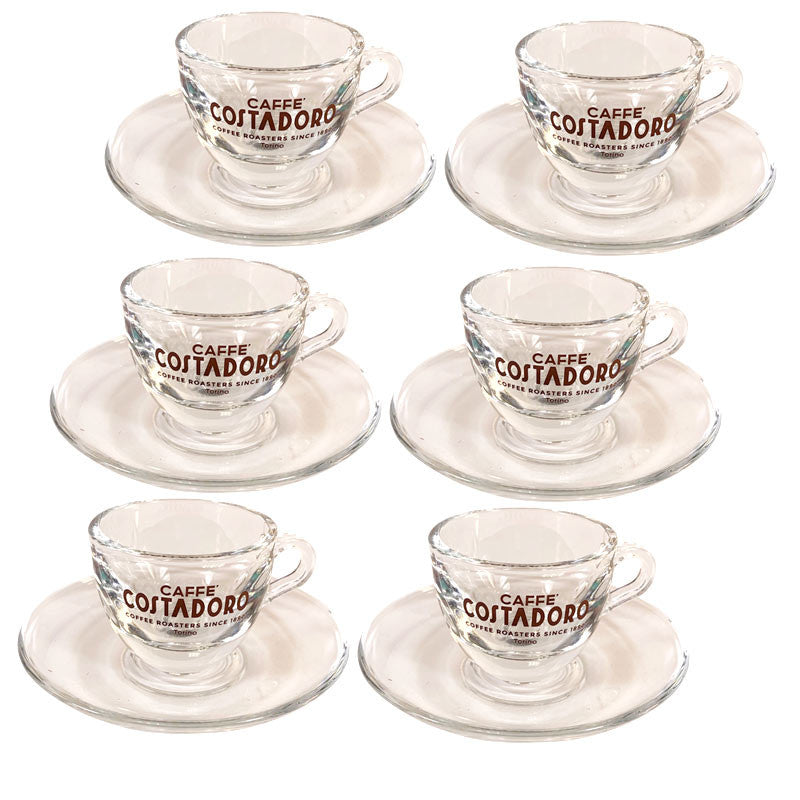 Bicchieri in vetro, 6 pz