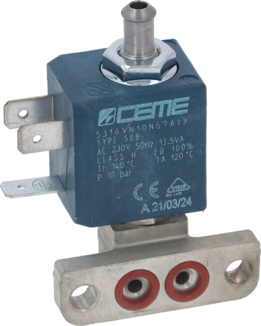 Électrovanne CEME 3 voies 230 V
