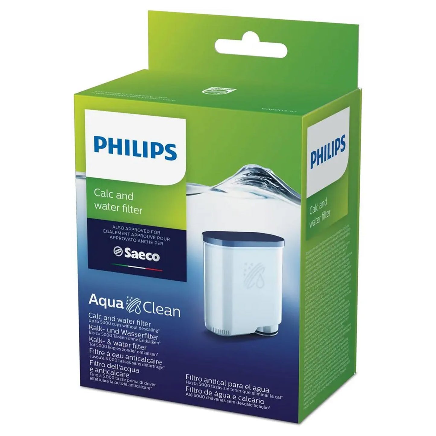 Philips AQUACLEAN, Water filter