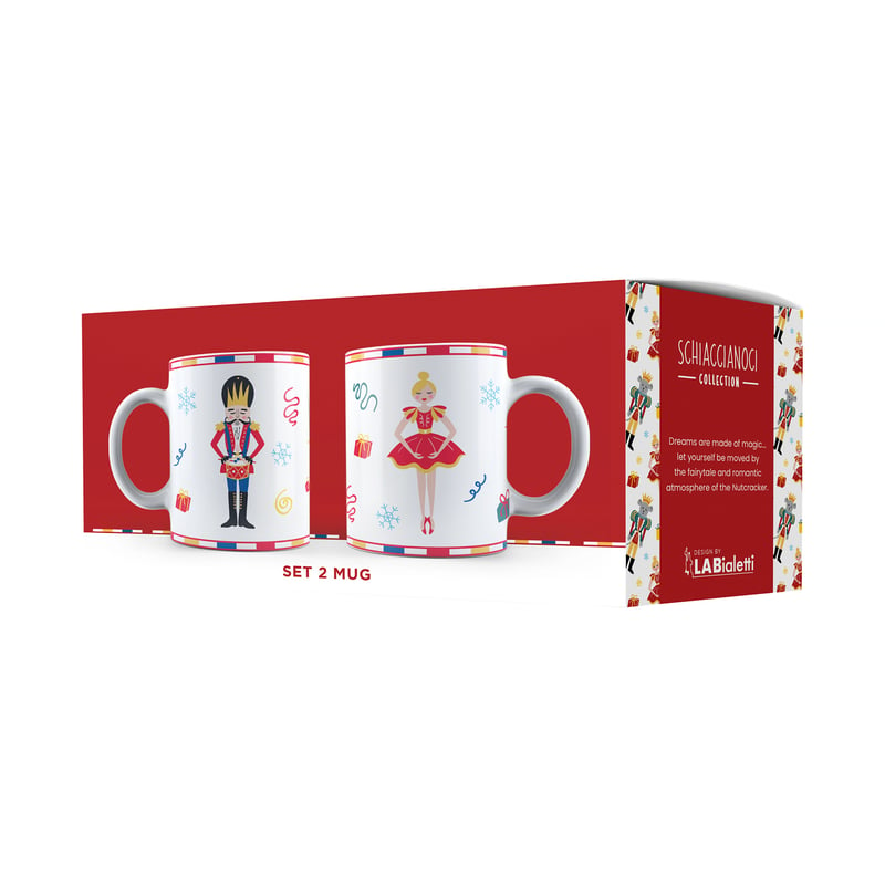 BIALETTI 2 cups, NUTCRACKER