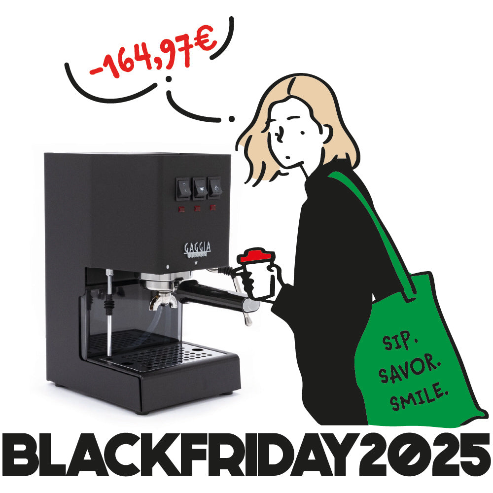 Gaggia CLASSIC E24 Thunder Black – Farbvibes
