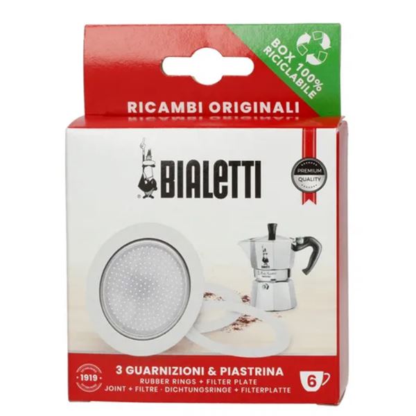 Bialetti Gasket and strainer 6T