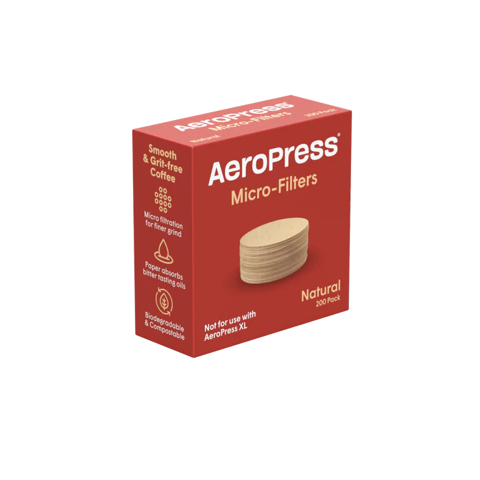 Aeropress® filtri NATURALI originali, 200 ko