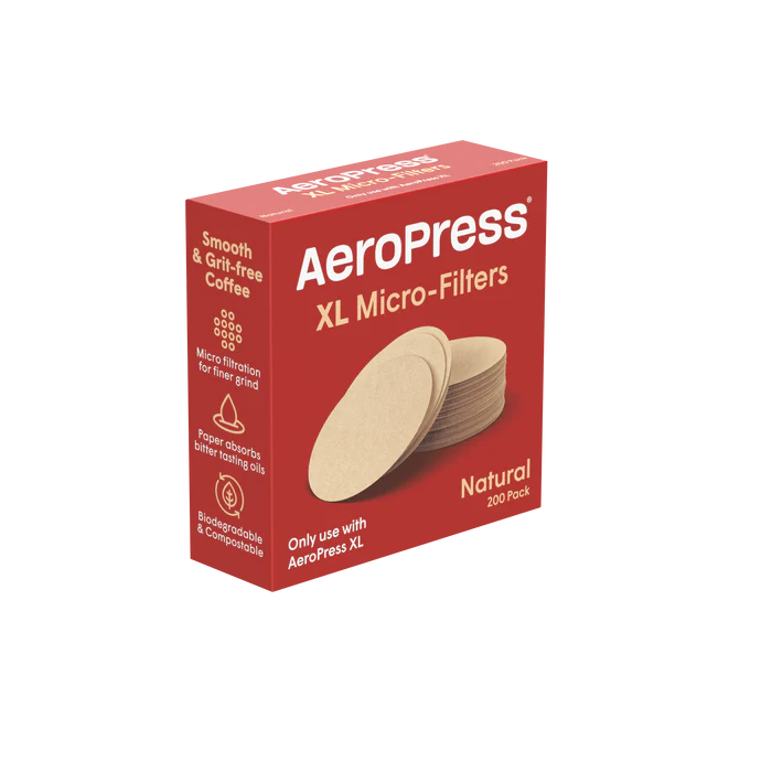 Aeropress® filters Micro-Filters XL, 200 pcs