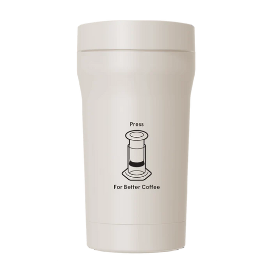 Aeropress Travel Coffee Tumbler - Cream