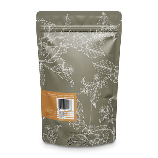 PERU Las Mishas #1 ORGANIC, Srednje Praženje