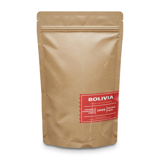 BOLIVIA Valeriano Callejas: GREEN COFFEE