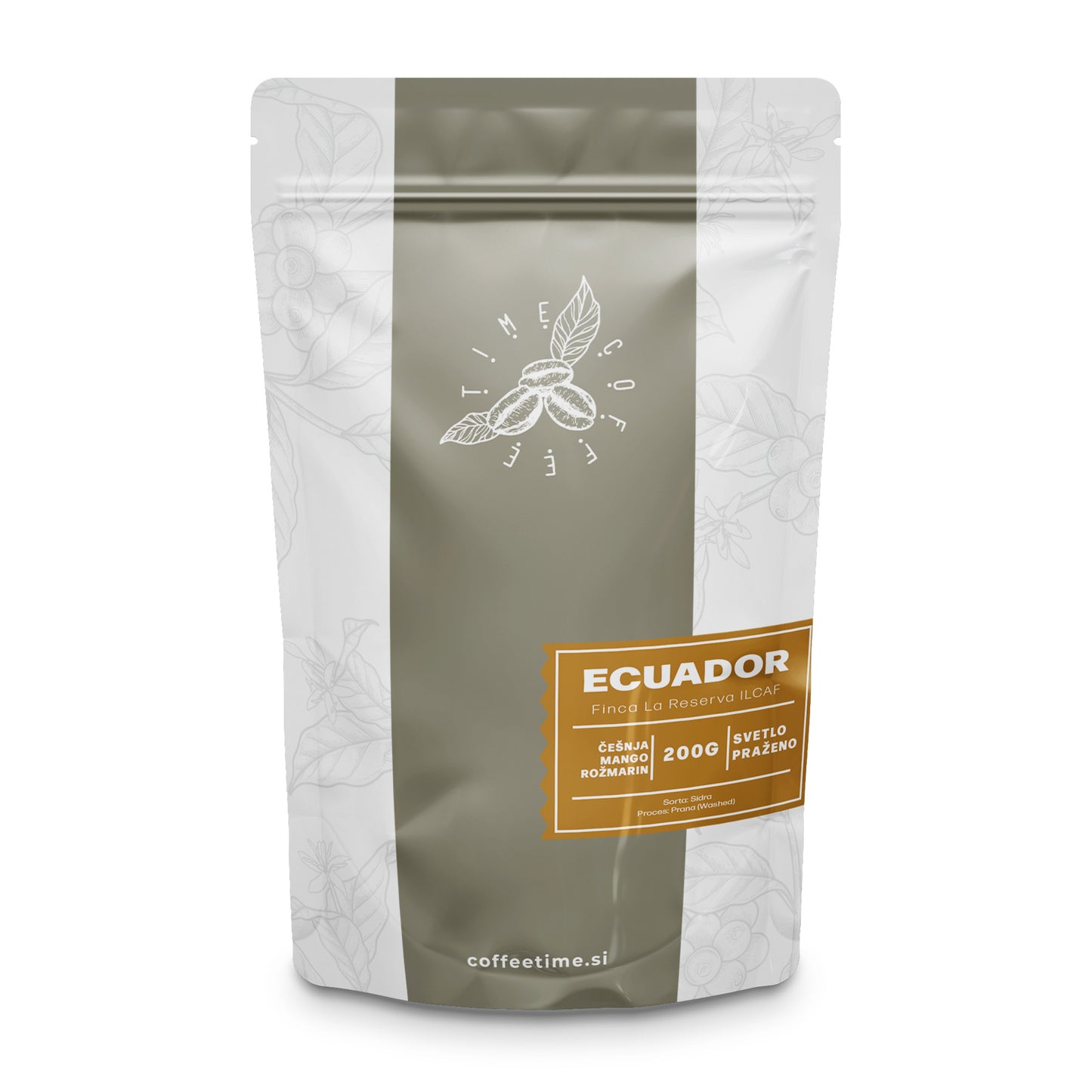 ÉQUATEUR Finca La Reserva ILCAF; Torréfaction claire