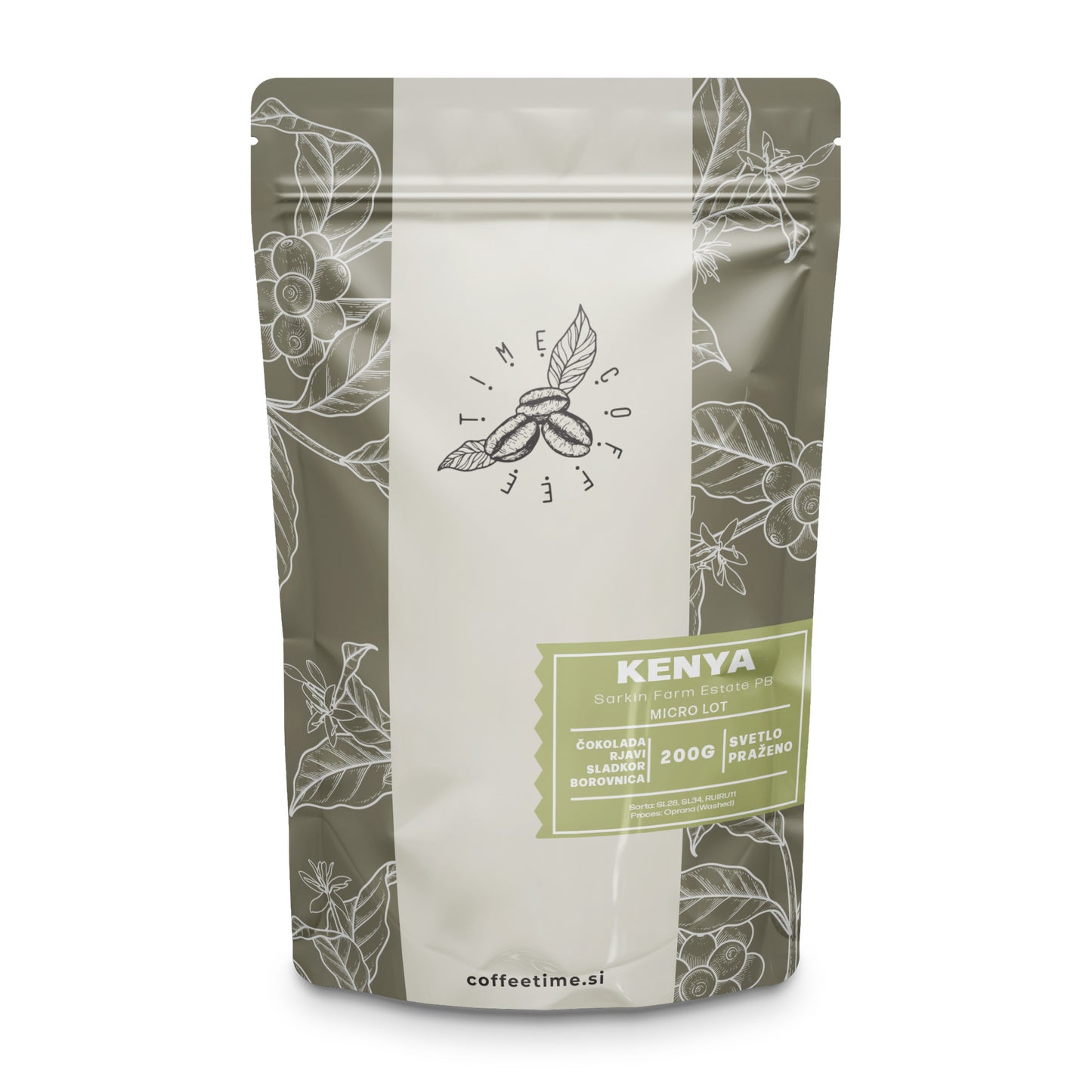KENYA Sarkin Farm Estate PB – Microlot ; Torréfaction moyenne