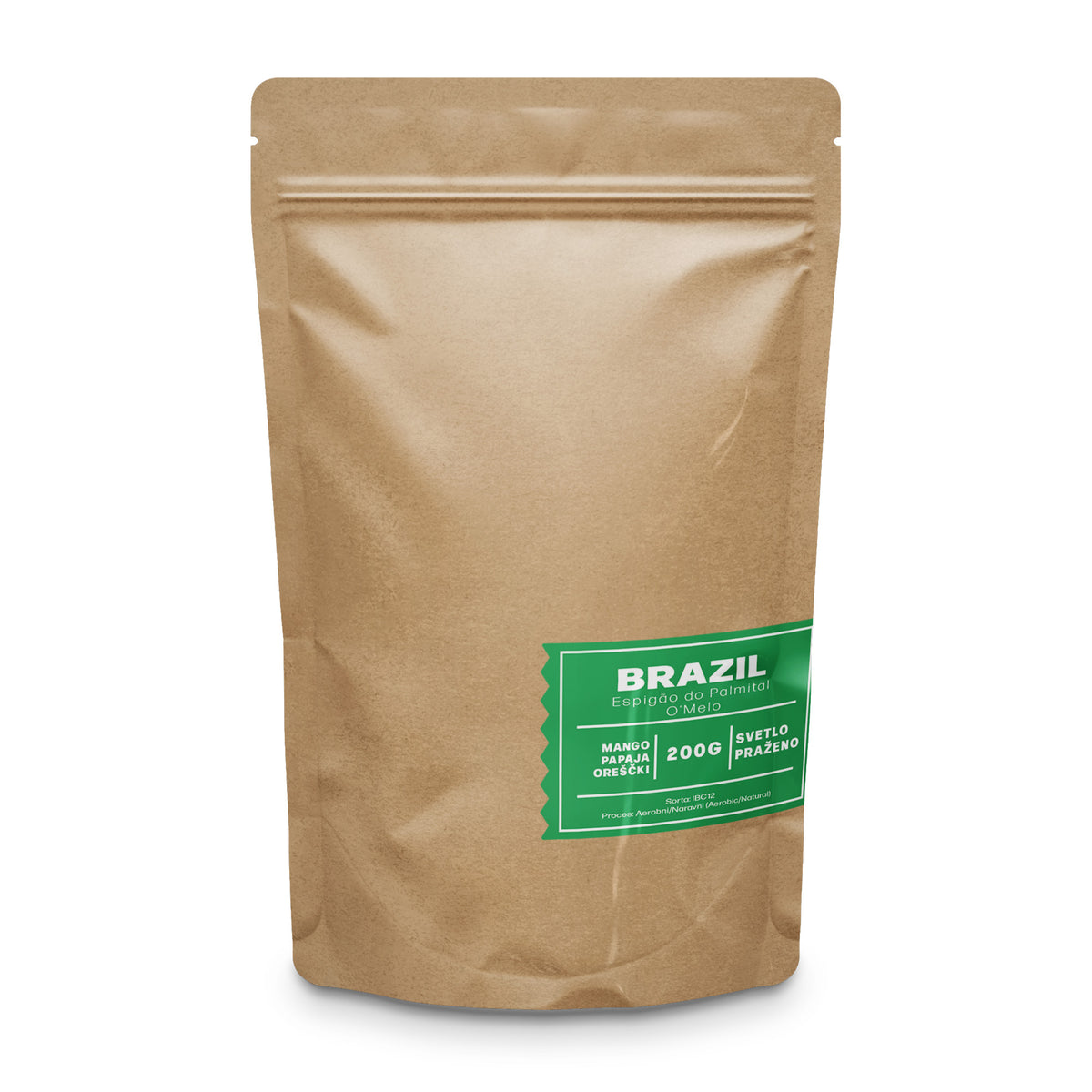BRAZIL Espigão do Palmital, O'Melo; GREEN COFFEE