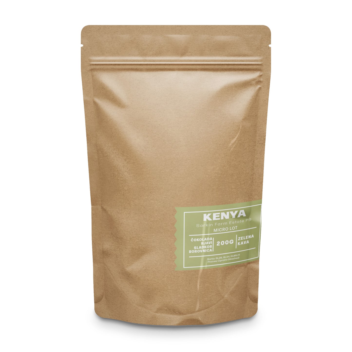 KENYA Sarkin Farm Estate PB – Micro Lot ; CAFÉ VERT