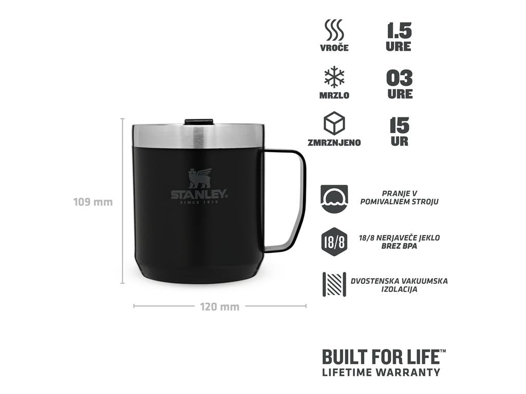 The Legendary Camp Mug .35 L, Charcoal