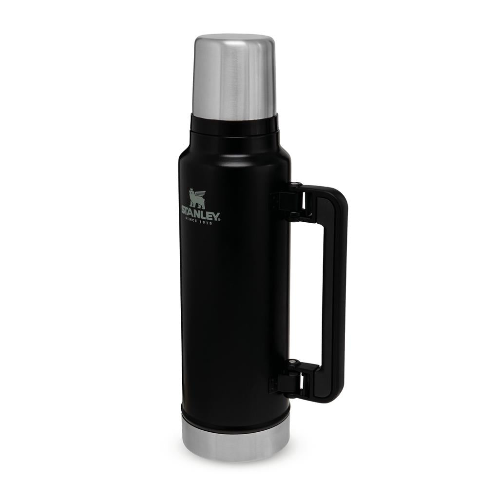 The Legendary Classic Bottle 1.5 L, Matt Black Pebble, Vacuum Insulated