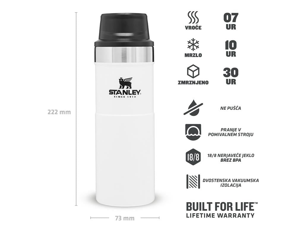 The Trigger Action Travel Mug .47 L, Polar