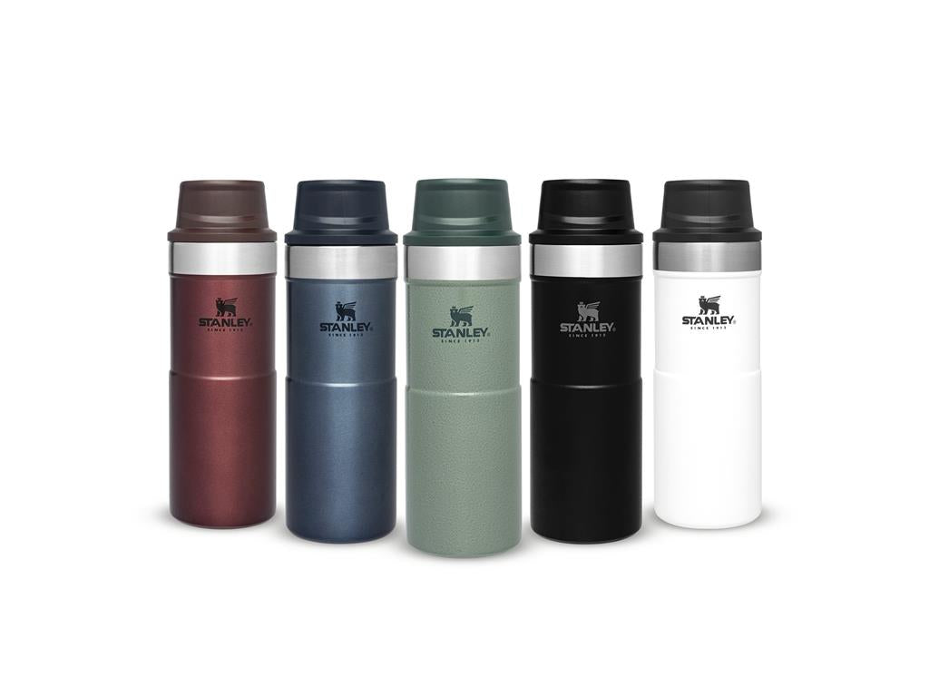 The Trigger Action Travel Mug .35 L, Matte Black Pebble